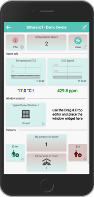 demo-airquality INCHSTONE IoT App